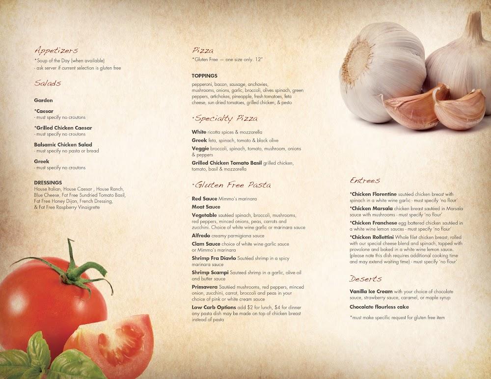 Mimmo's in Essex - Pizzeria & Restaurant Fries